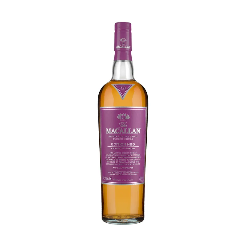 The Macallan Edition No. 5 Highland Single Malt Scotch Whisky — The