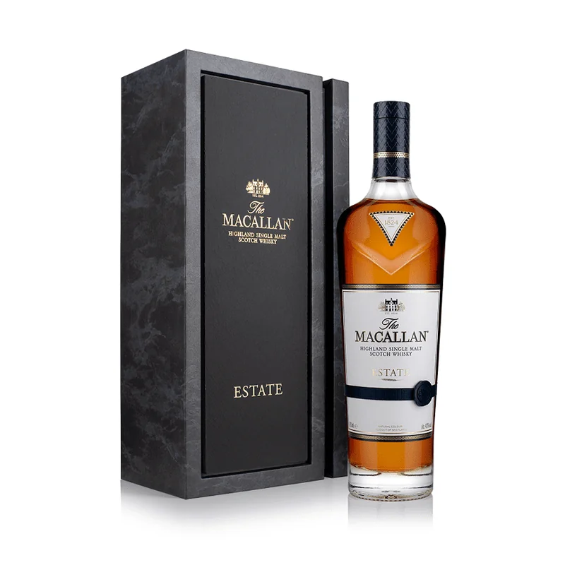 The Macallan Estate Highland Single Malt Scotch Whisky — The