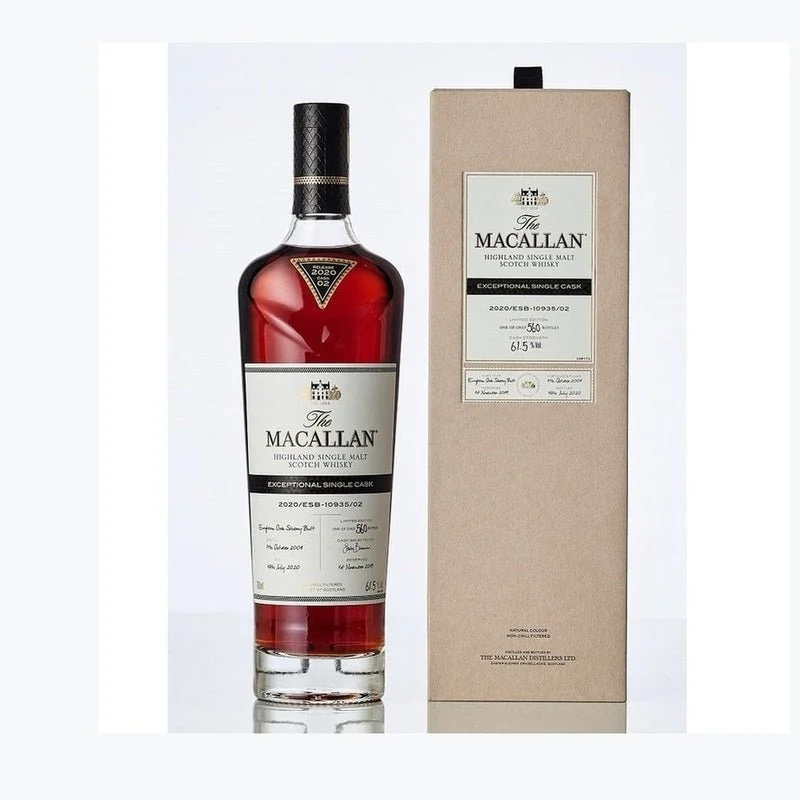 The Macallan Exceptional Single Cask 2020/ESB-10935/02 Highland Single Malt Scotch Whisky — The