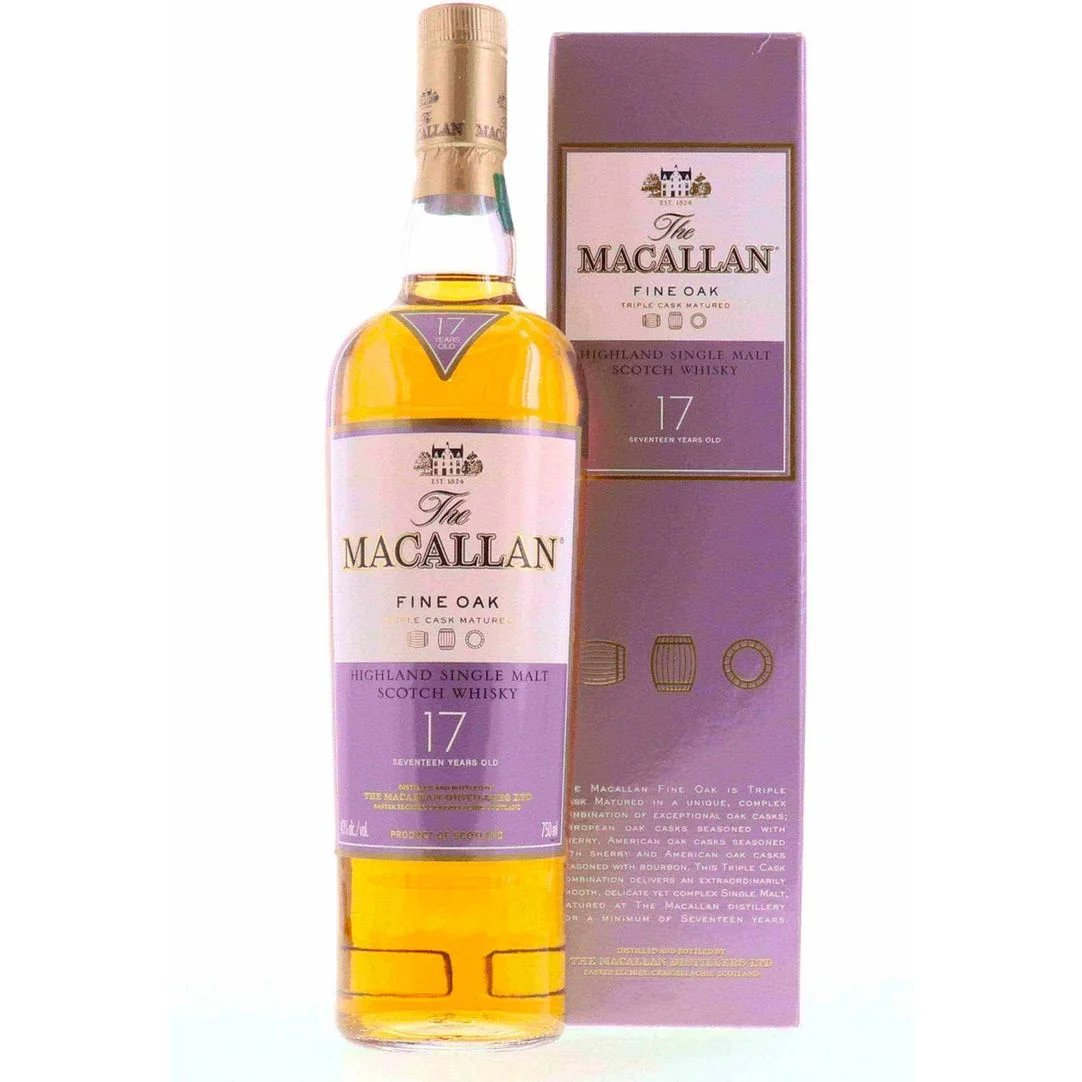 The Macallan Fine Oak 17 Year Scotch Whisky — The Macallan