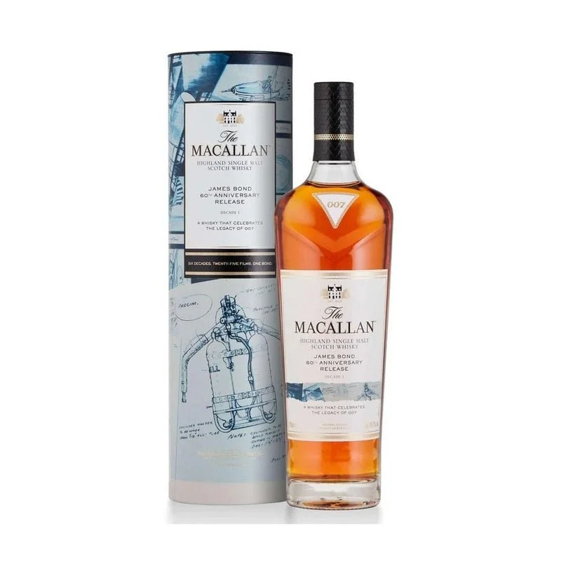 The Macallan James Bond 60th Anniversary Decade I Highland Single Malt Scotch Whisky — The