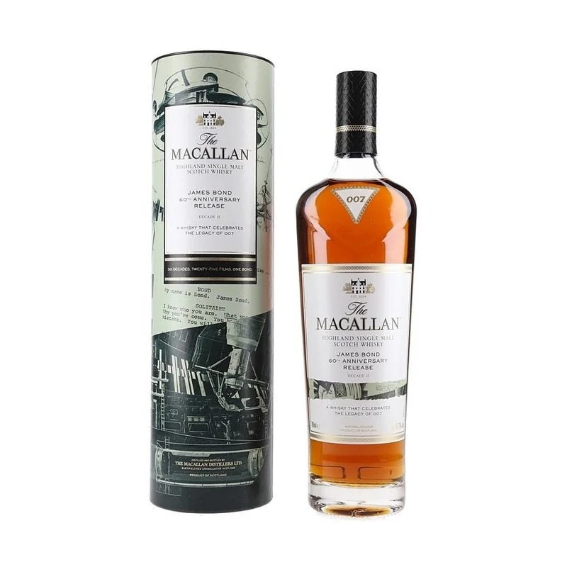 The Macallan James Bond 60th Anniversary Decade II Highland Single Malt Scotch Whisky — The