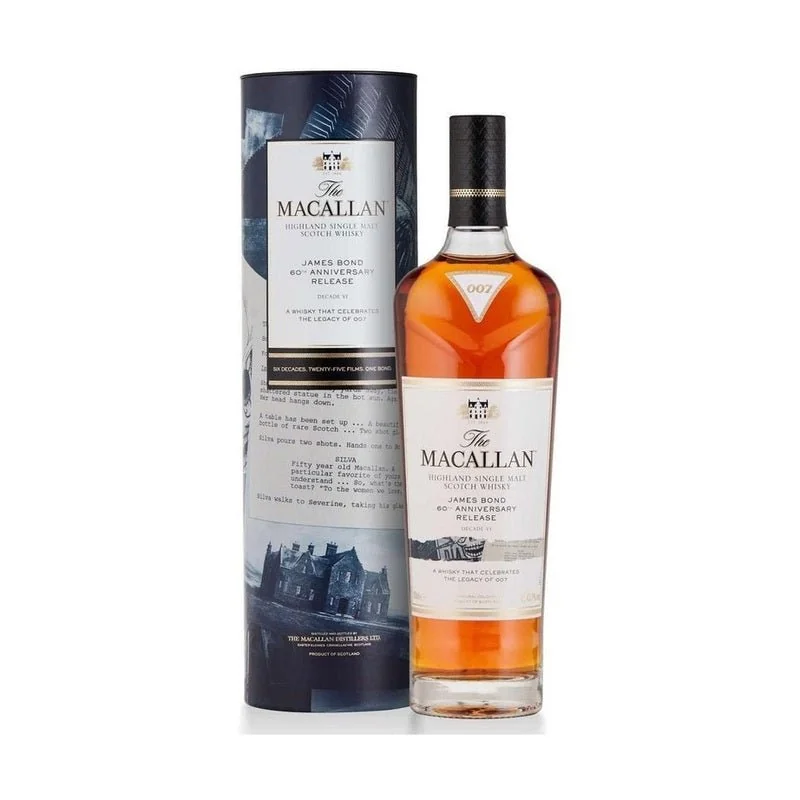 The Macallan James Bond 60th Anniversary Decade VI Highland Single Malt Scotch Whisky — The