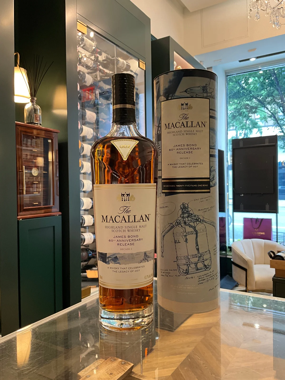 The Macallan James Bond 60th Anniversary Release Decade I 700ml 43.7%abv — Macallan