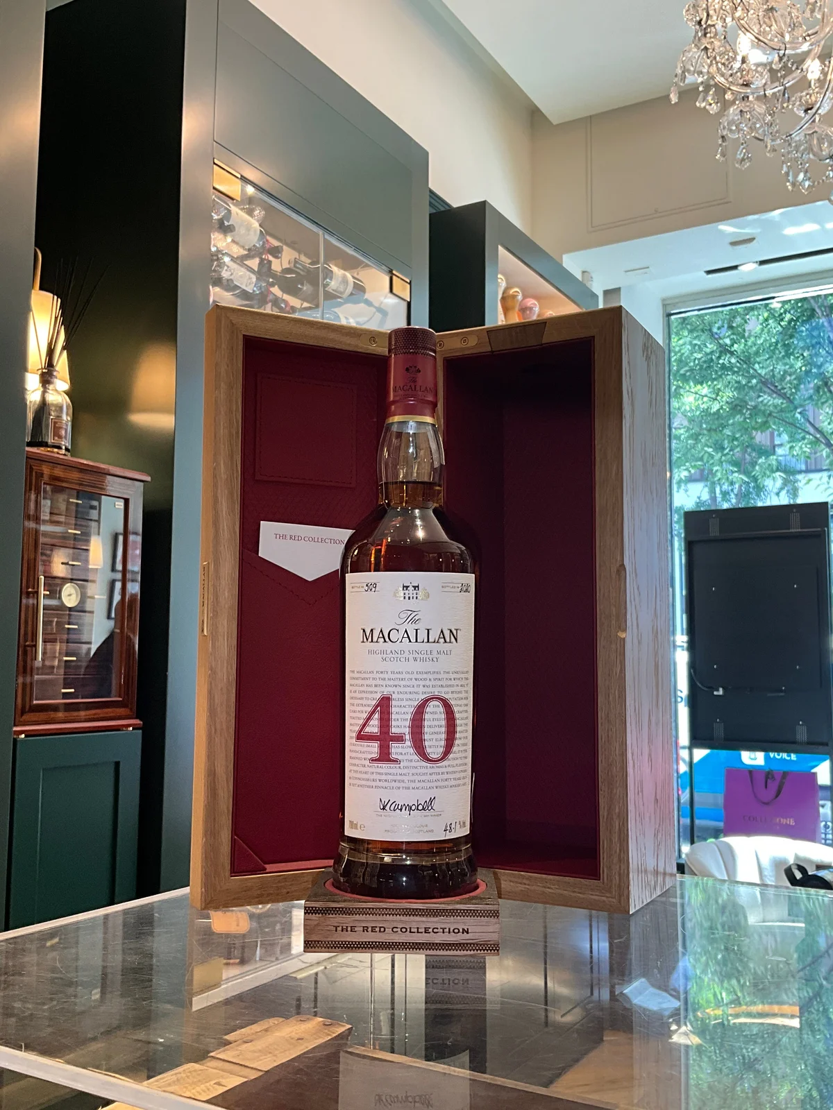 The Macallan Red Collection 40yo 2020 release 700ml 48.1%abv — Macallan