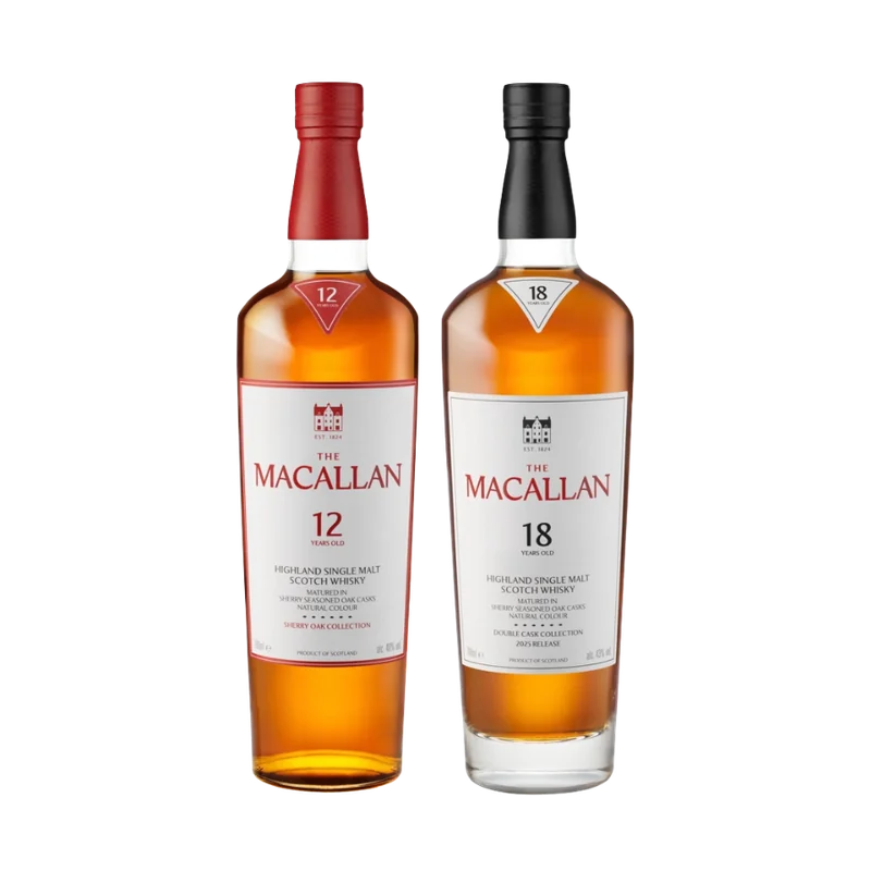 The Macallan Sherry 12 & 18 Bundle — The
