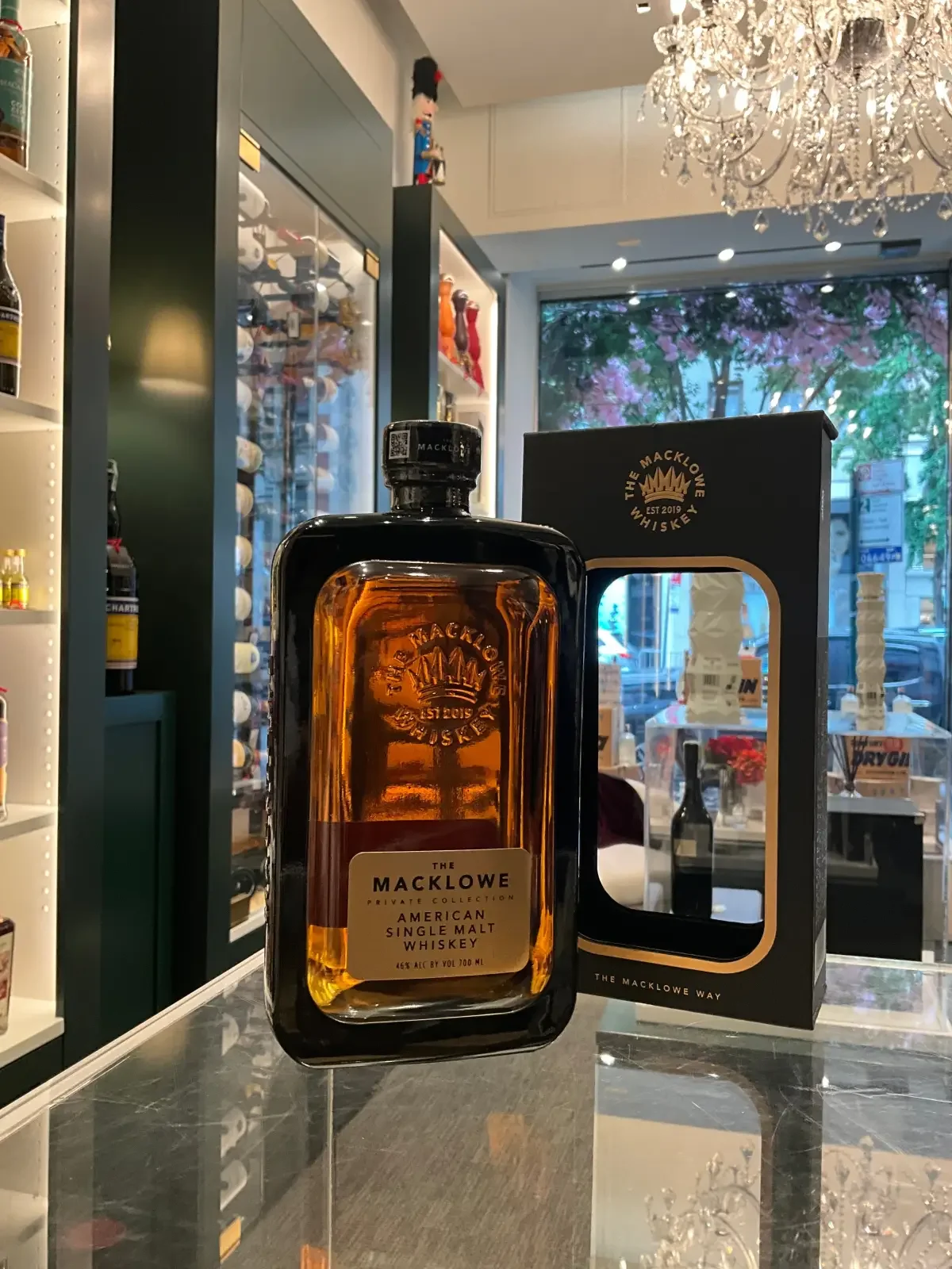 The Macklowe Private Collection Black Edition Single Cask 700ml 46%abv 1 of 237 bottles — The