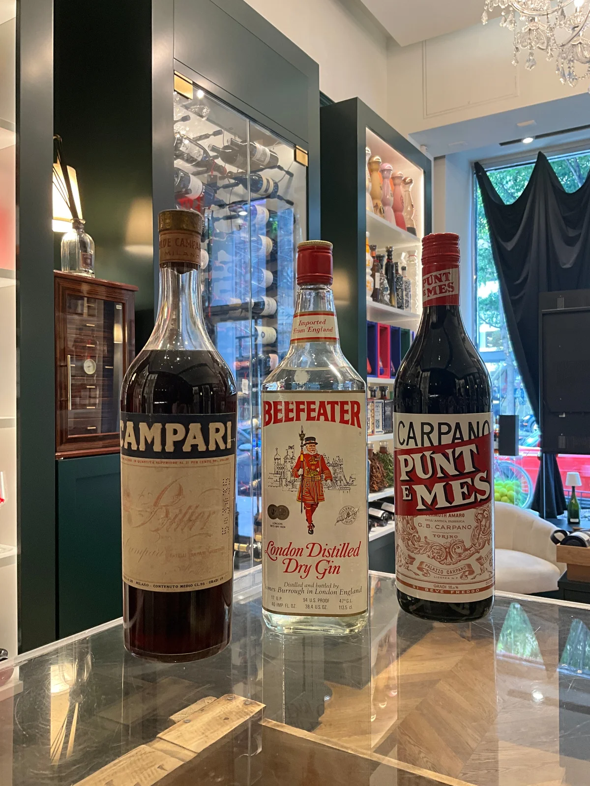 The Ultimate Vintage Negroni from 1935/1970/1980s 3 bottles collection — Portage Liquors Vintage Collection