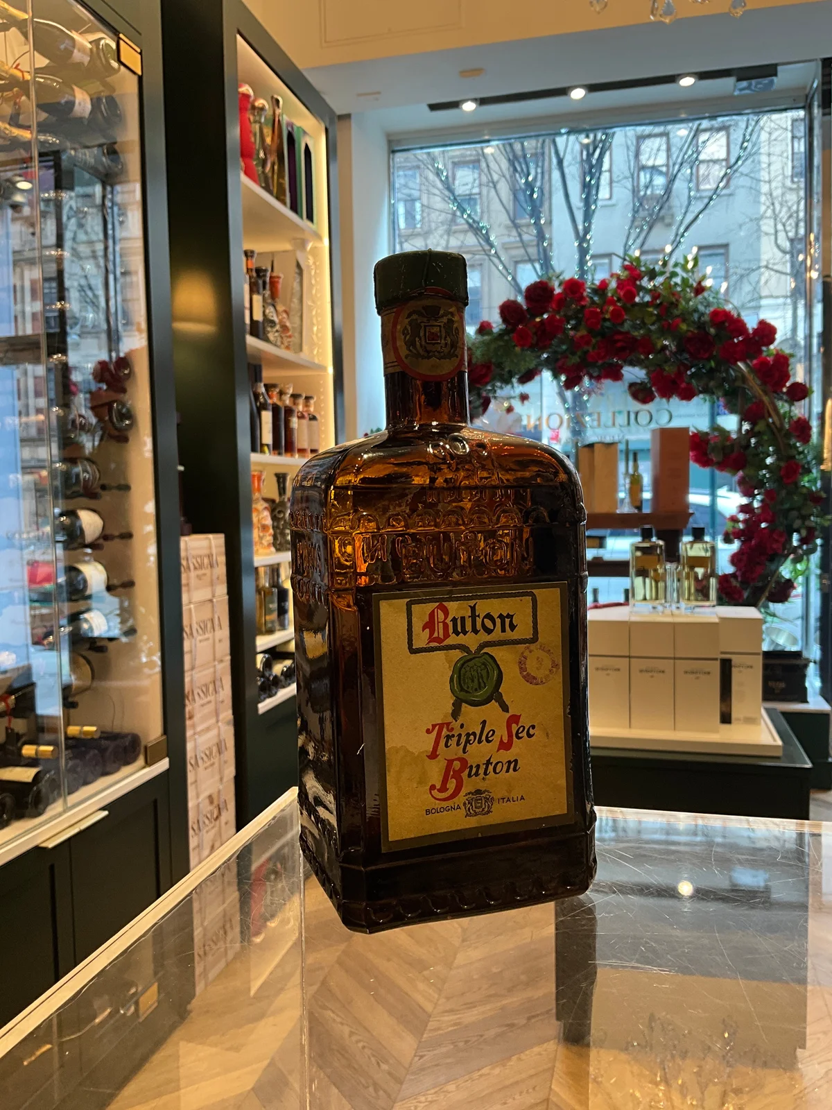 Triple Sec Buton 1950s 100cl 38%abv — buton