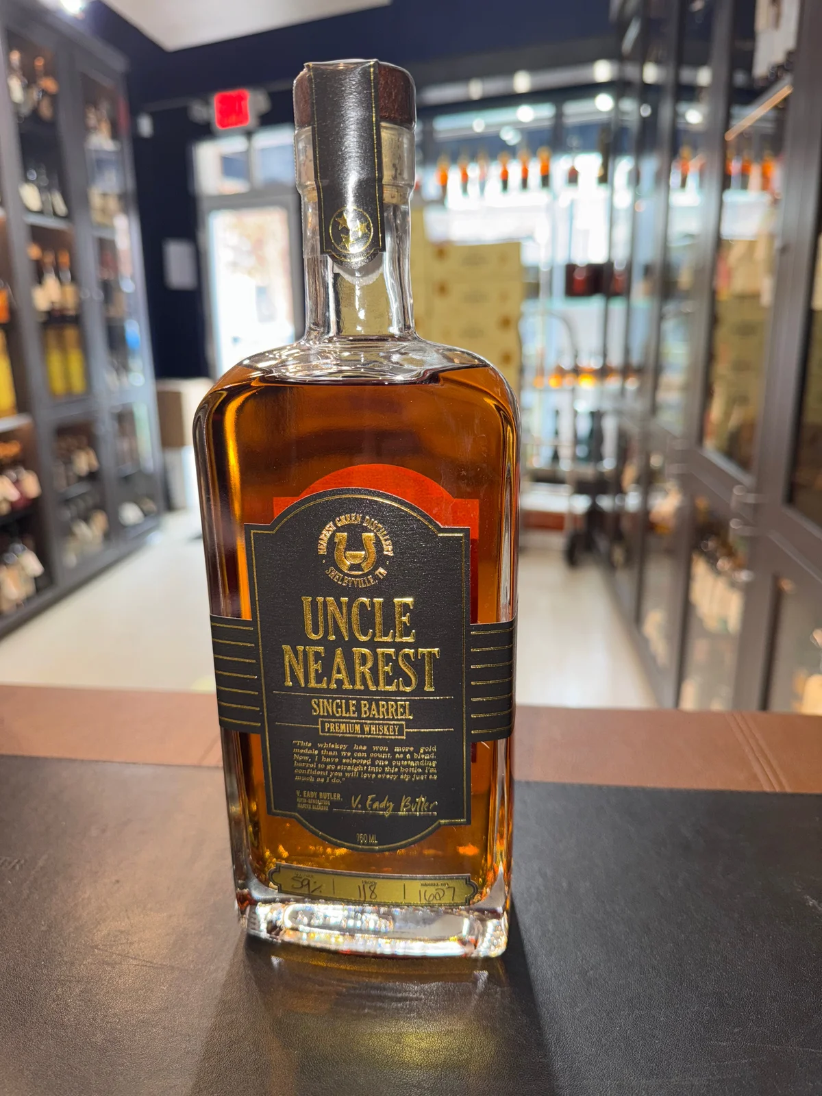 Uncle Nearest Single Barrel - 118pf — Uncle Nearest