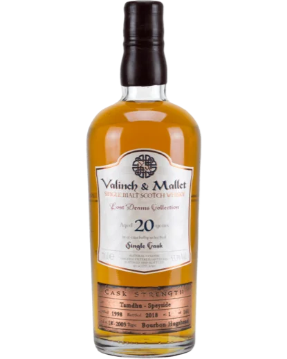 Valinch & Mallet Lost Drams Collection Tamdhu 20 Year Old Single Malt Scotch Whisky 750ml — Valinch & Mallet