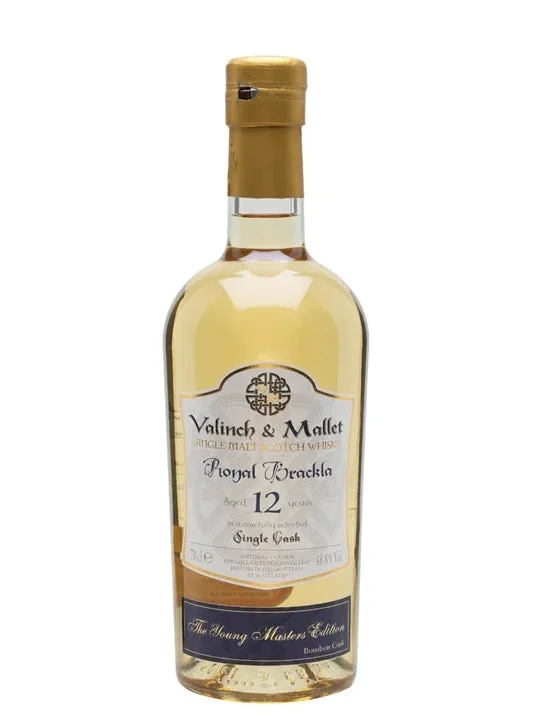 Valinch & Mallet The Young Masters Edition Royal Brackla 12 Year Old Single Malt Scotch Whisky 750ml — Valinch & Mallet