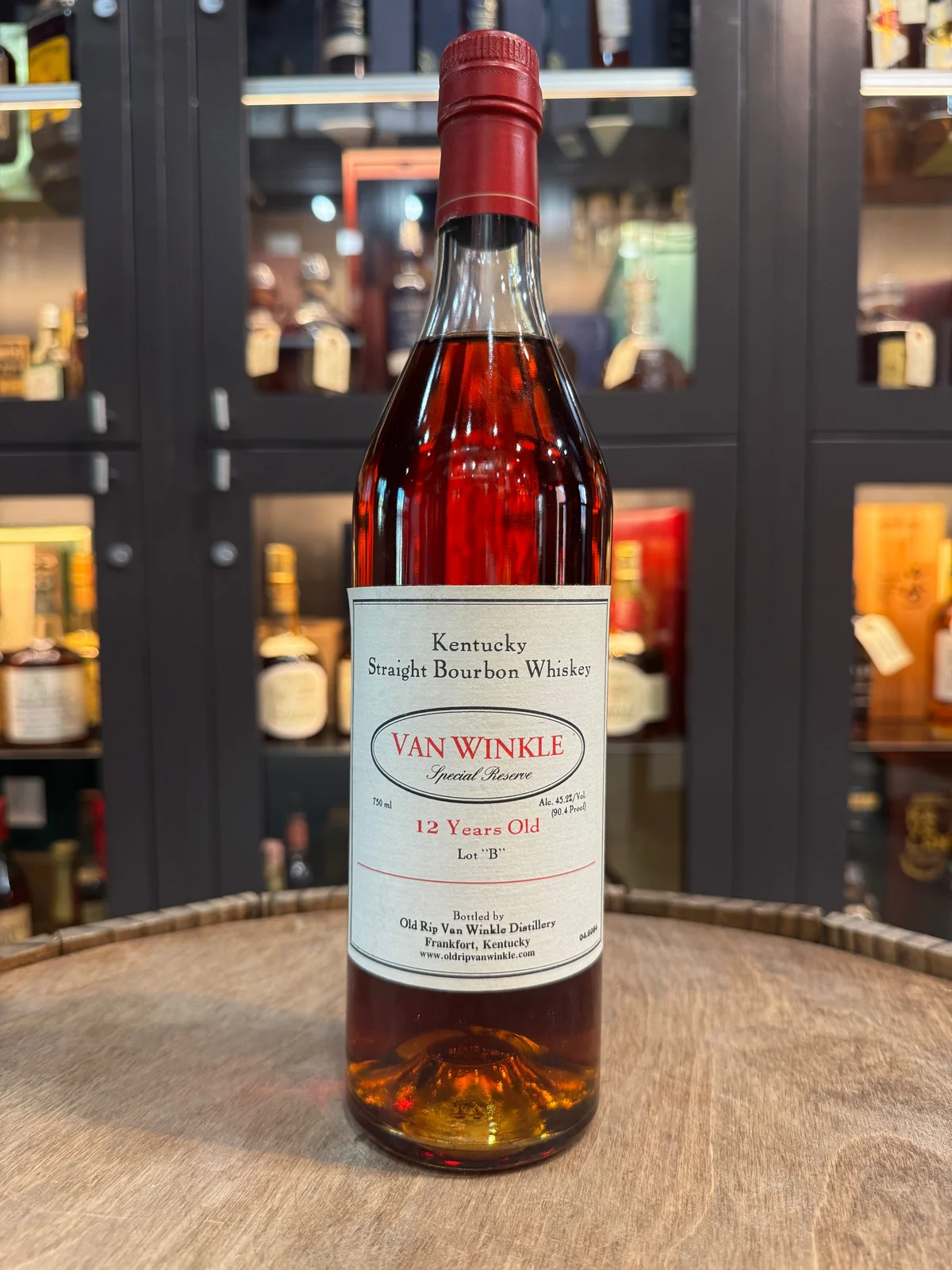 Van Winkle 12 Year Special Reserve Lot B 90.4 Proof 750ml (2002-2006) — Van Winkle