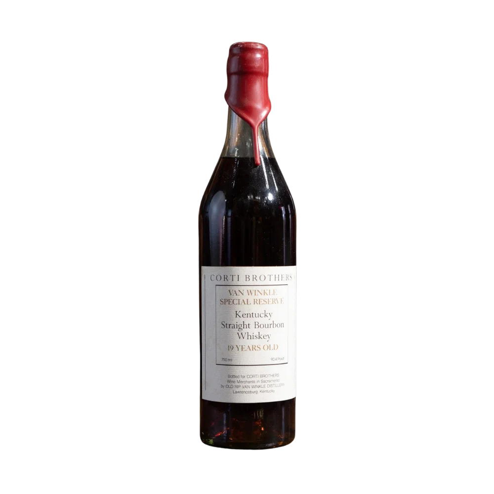 Van Winkle Special Reserve Corti Brothers 19 year Red Wax — Van Winkle