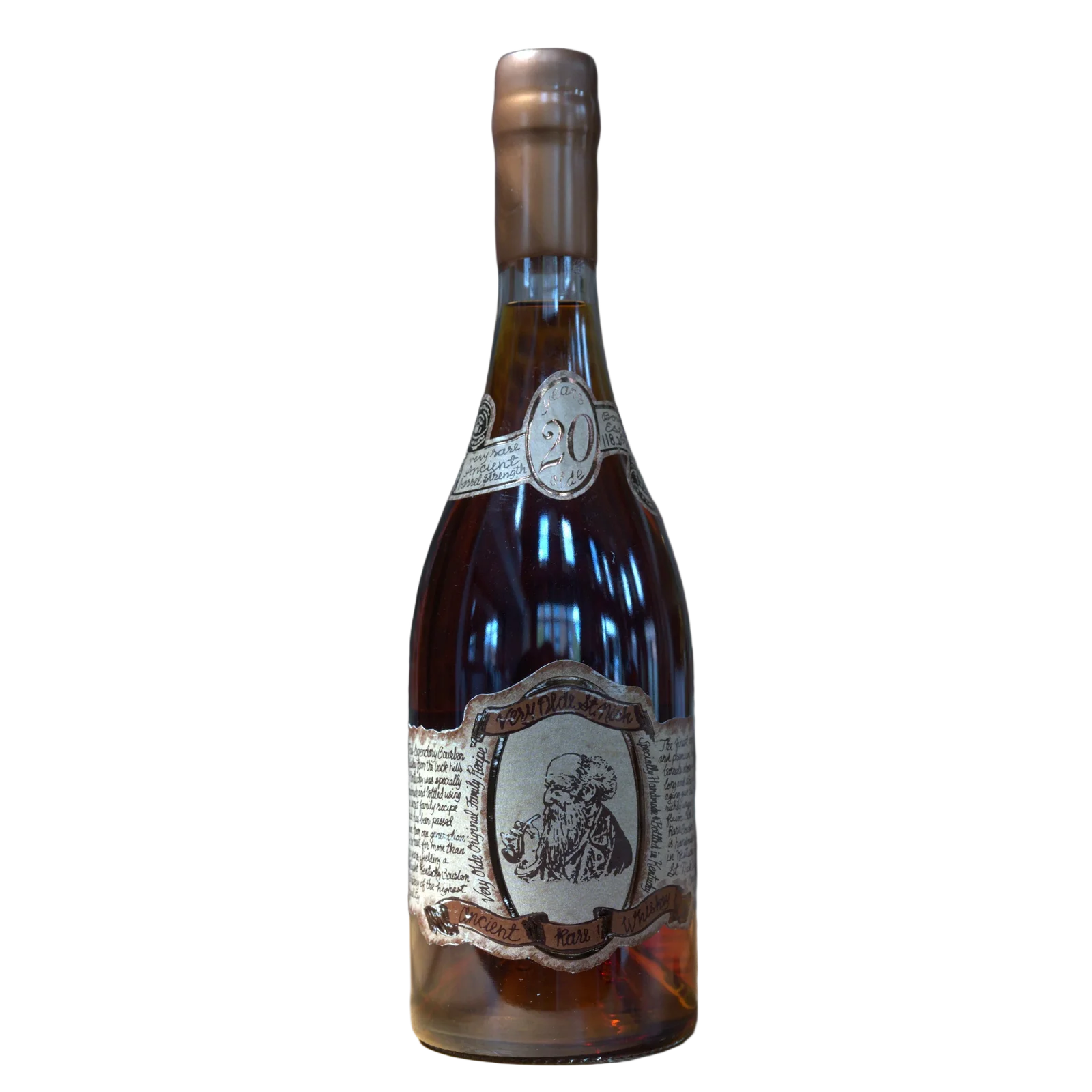 Very Olde St. Nick 20 Year Ancient Rare Whiskey - Vintage Label — Preservation