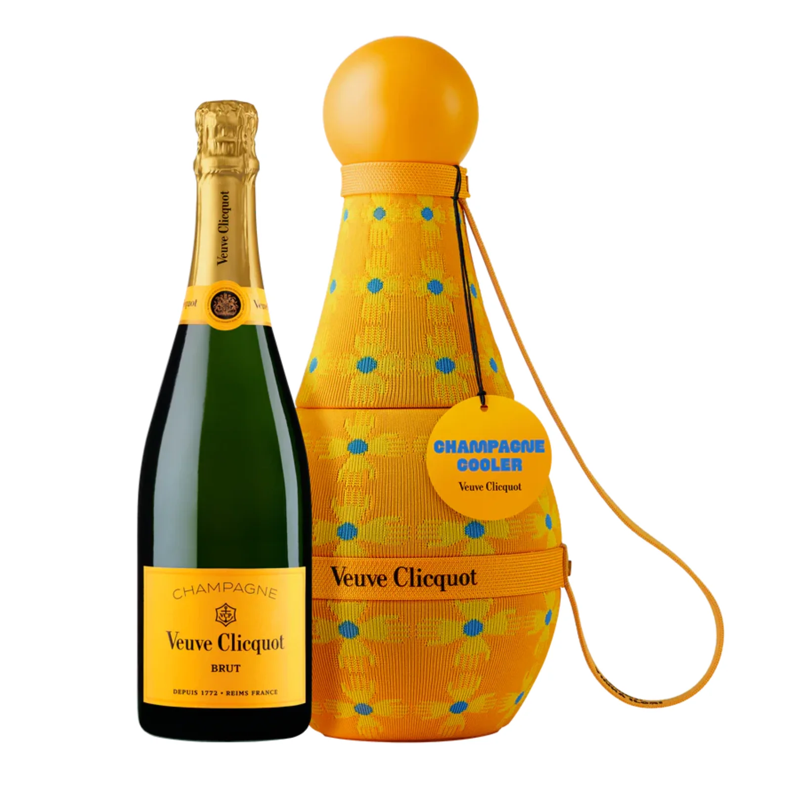 Veuve Clicquot Brut Yellow Label Yinka Ilori Sun Totem Cooler Gift Box 750mL — Veuve Clicquot