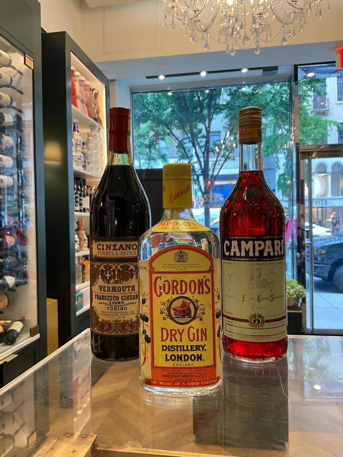 Vintage Negroni set 1960s/1990s 3 bottles collection — Vintage