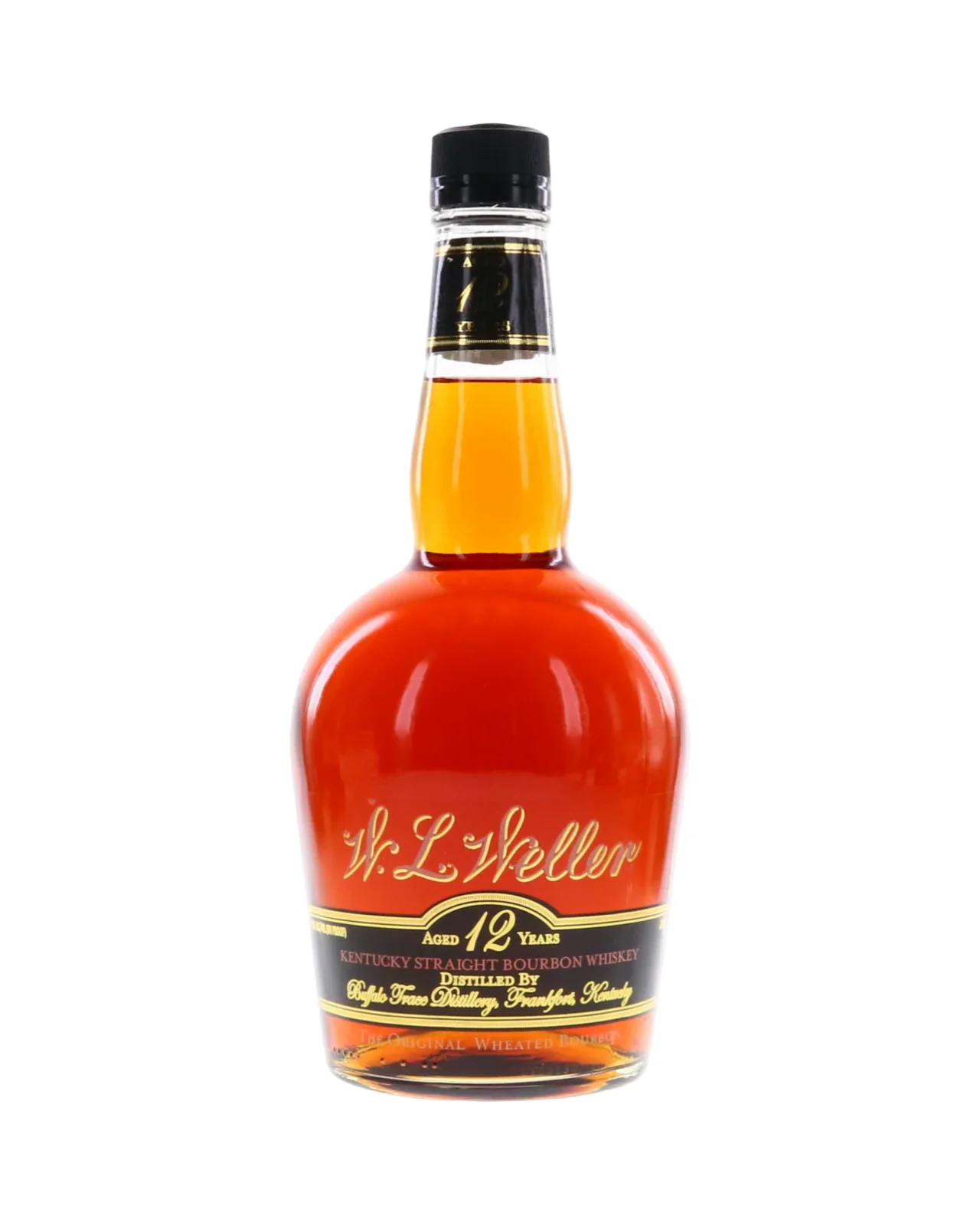 W. L. Weller 12 Year Old Bourbon 2013/2014 Old Round Squat Bottle 750ml — W. L. Weller