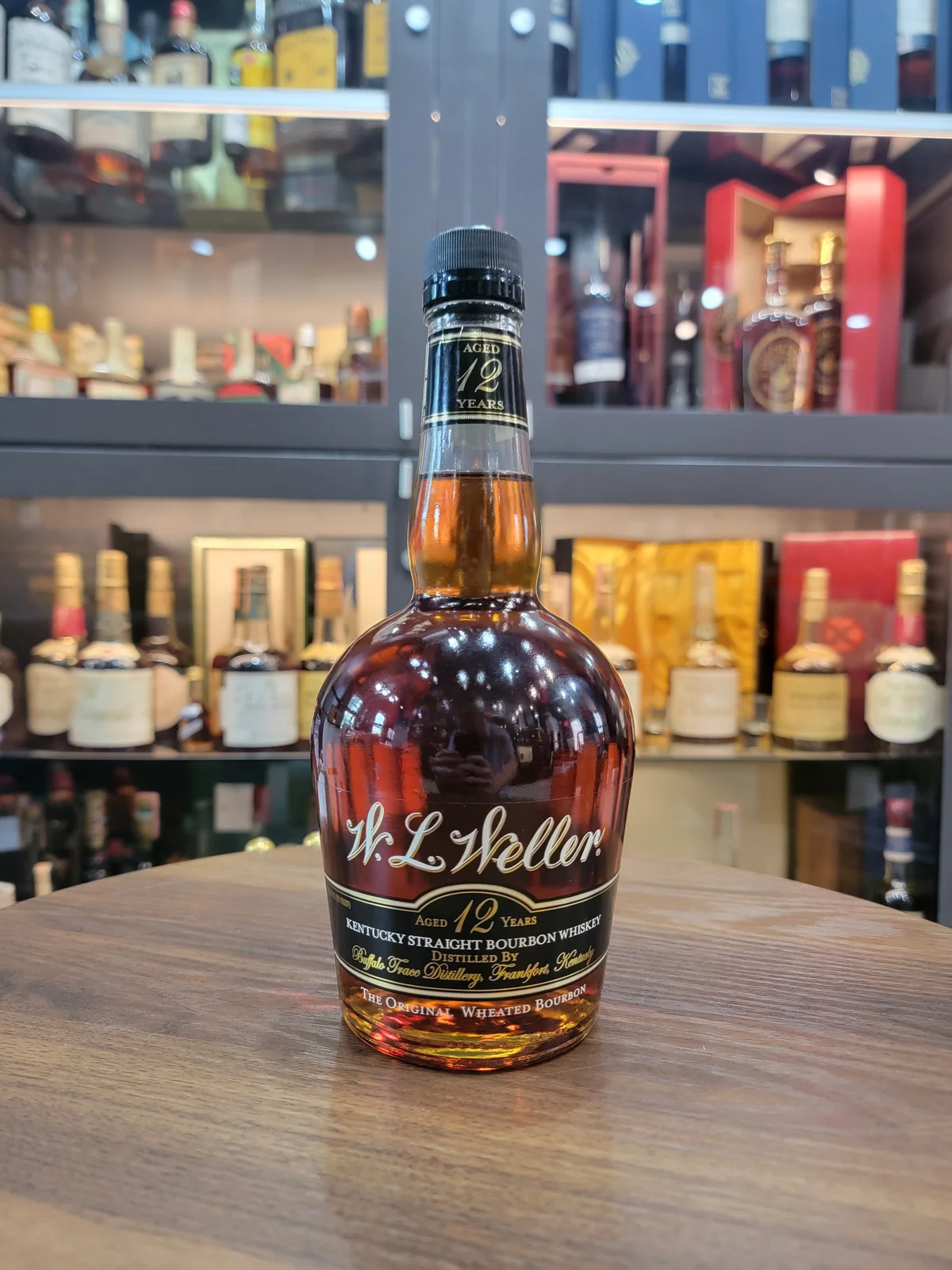 W.L Weller 12 Years Bourbon (Squat Bottle) — Weller