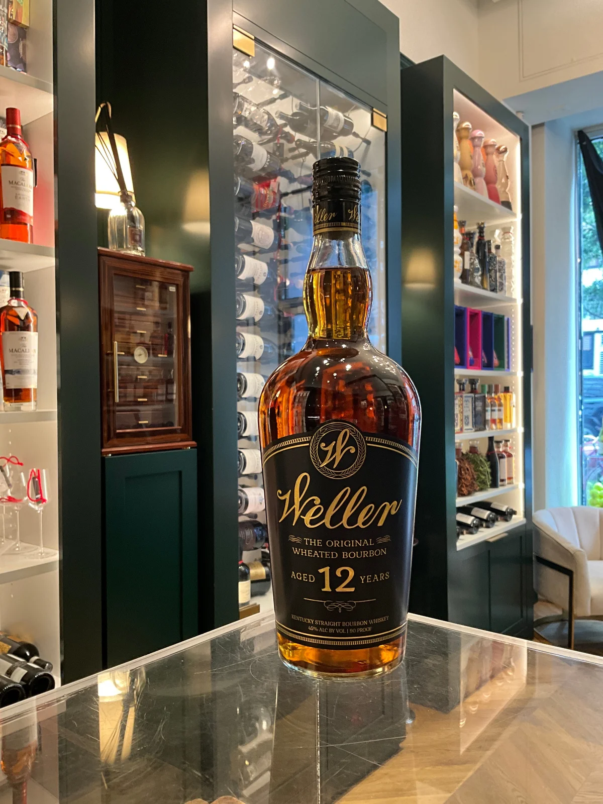 W.L. Weller 12yo Kentucky Straight Bourbon Whiskey 1L 45%abv — Weller