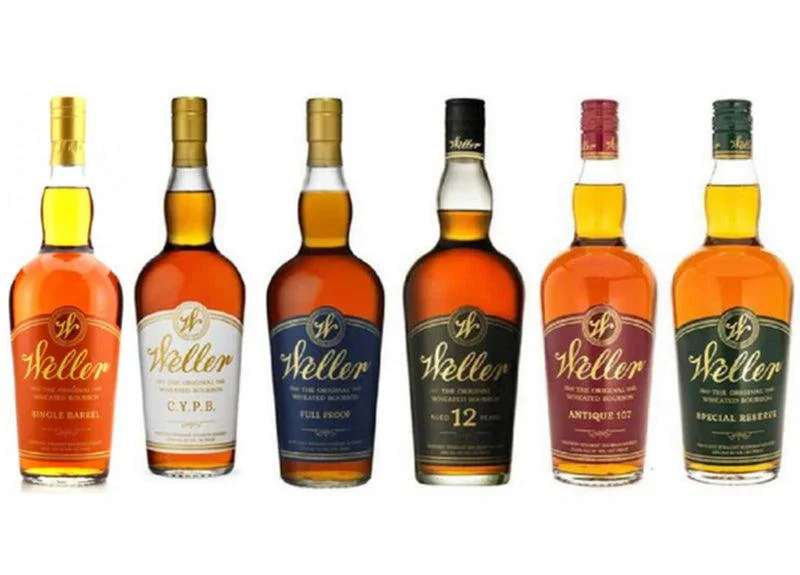 W.L Weller 6 bottle collection — Buffalo Trace