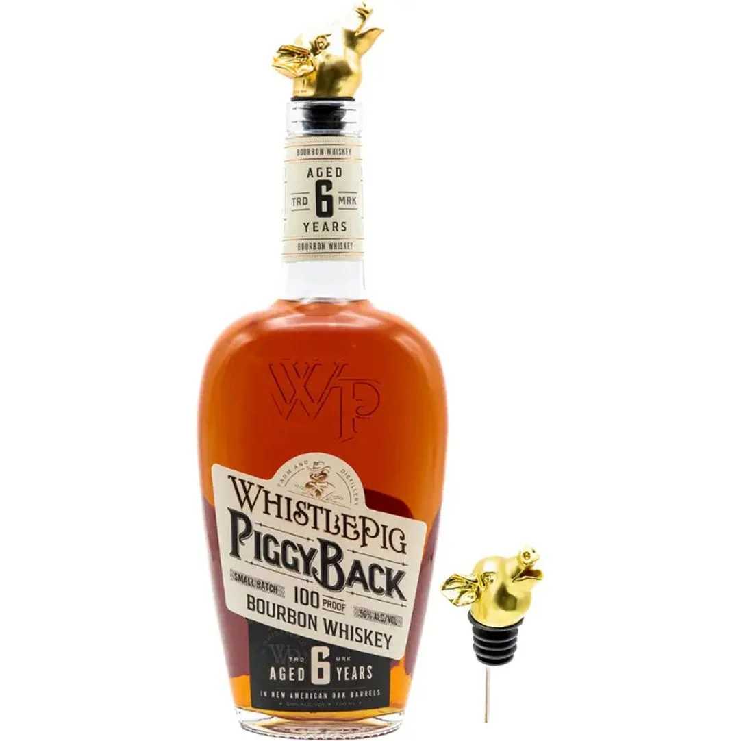 WhistlePig Piggyback 6 Year Old Bourbon Limited Edition Pour Snout 750 mL — WhistlePig
