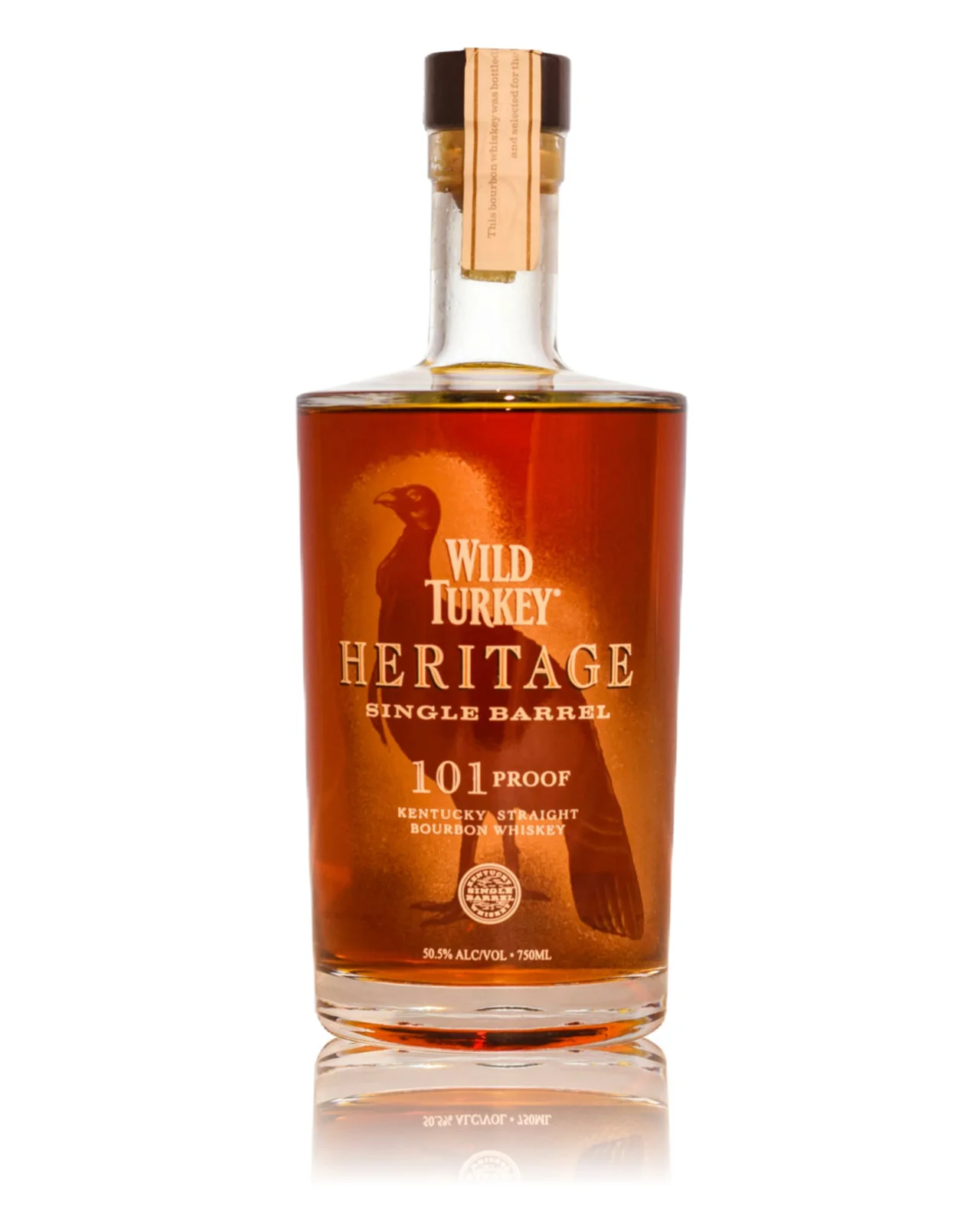 Wild Turkey Heritage 101 Proof Single Barrel Kentucky Straight Bourbon Whiskey 750ml — Wild Turkey
