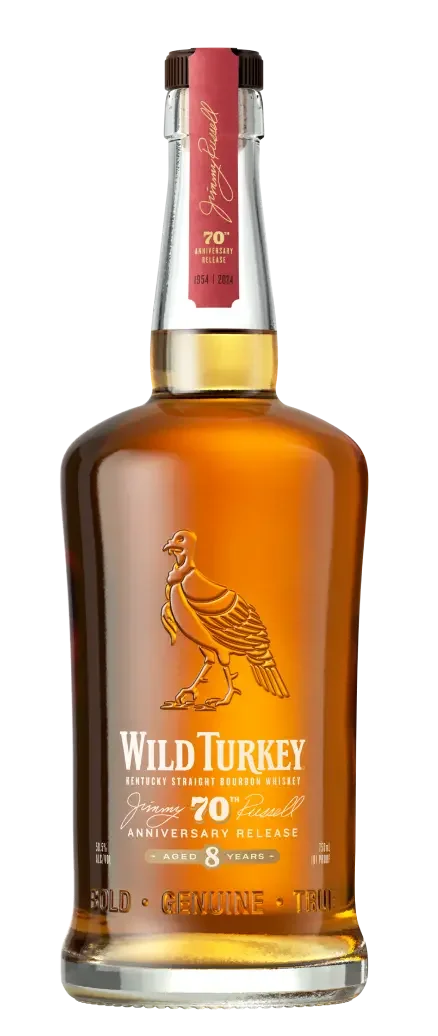Wild Turkey Jimmy Russell's 70th Anniversary 8 Year Whiskey 750ml — Wild Turkey