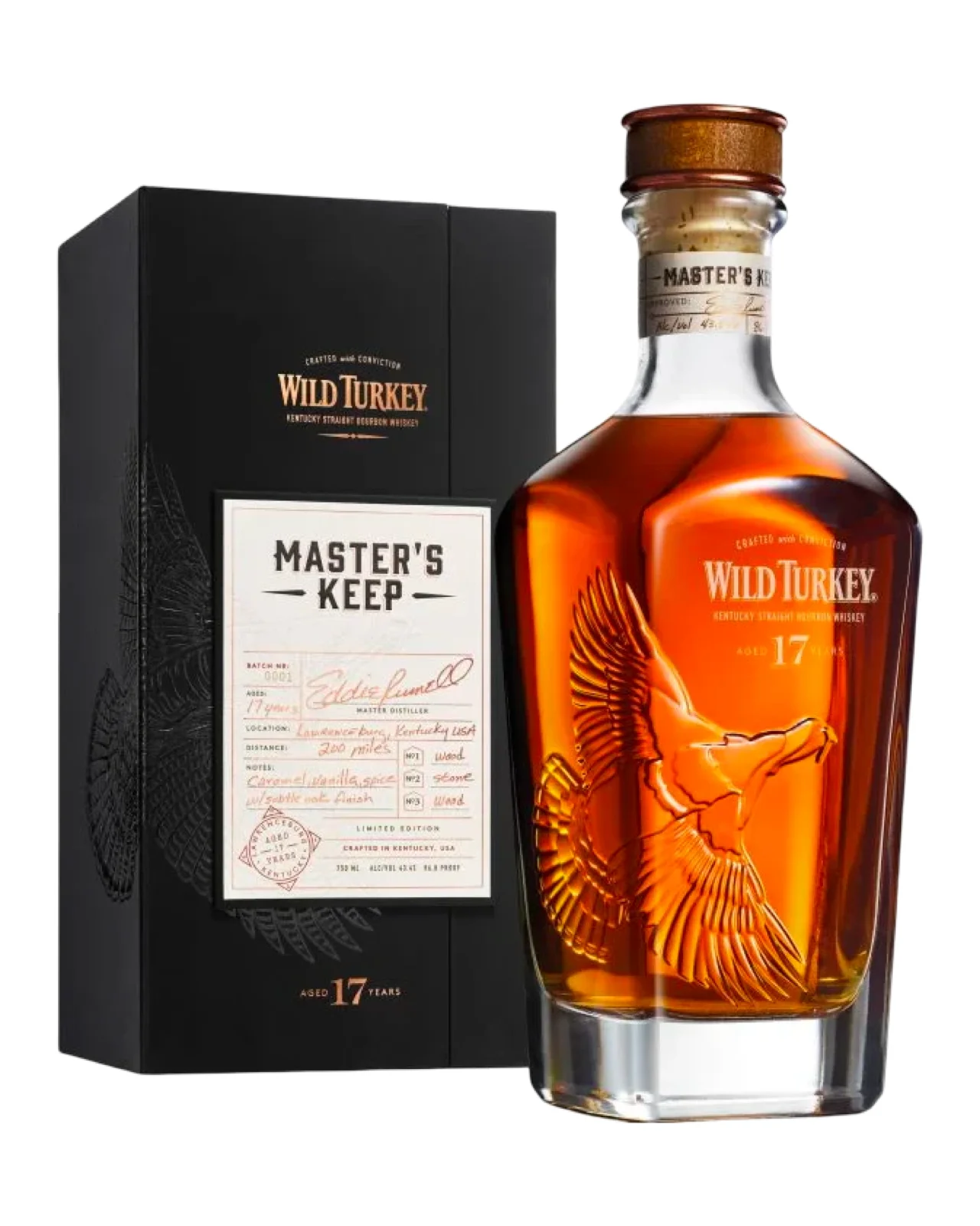 Wild Turkey Master's Keep 17 Year Old Batch 1 Kentucky Straight Bourbon Whiskey — Wild Turkey