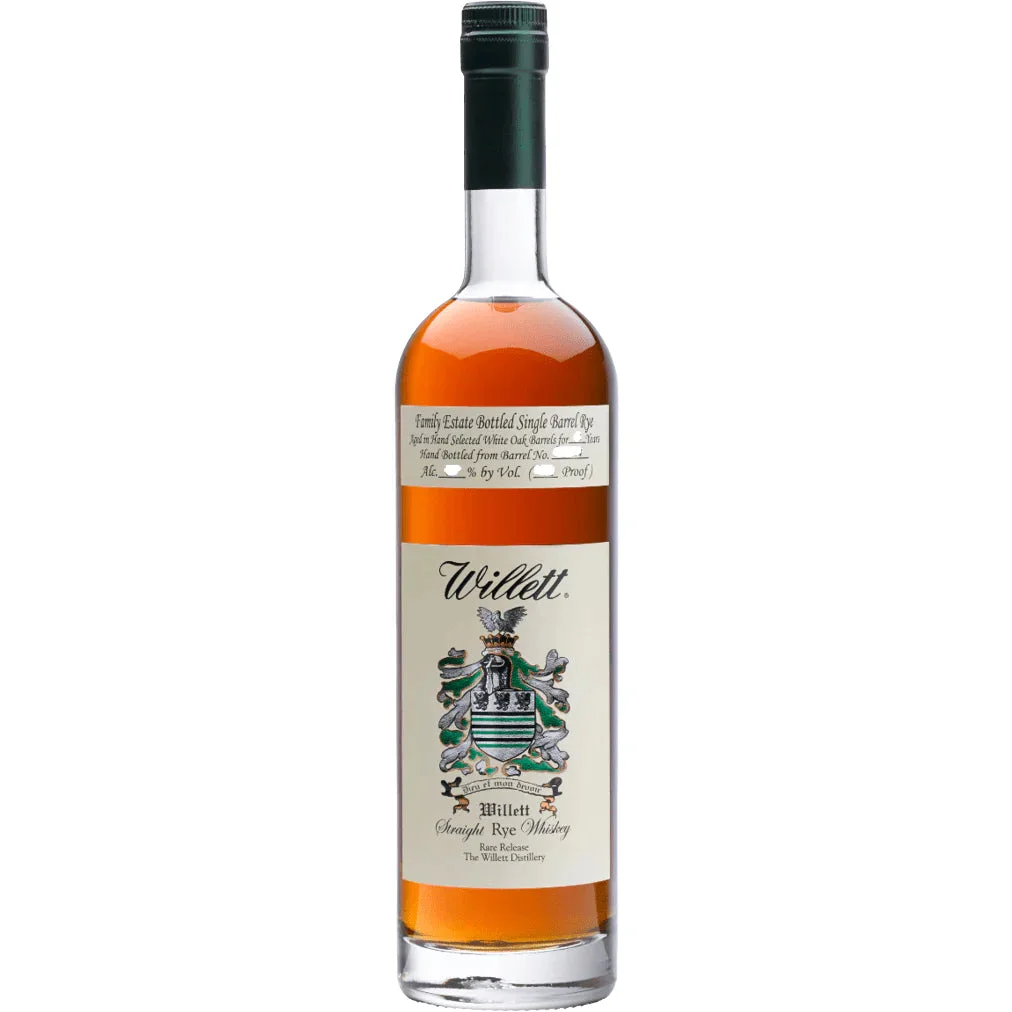 Willett Family Estate 11 Year Old Barrel Number #1477 Single Barrel Rye Whiskey 750ml — Willett