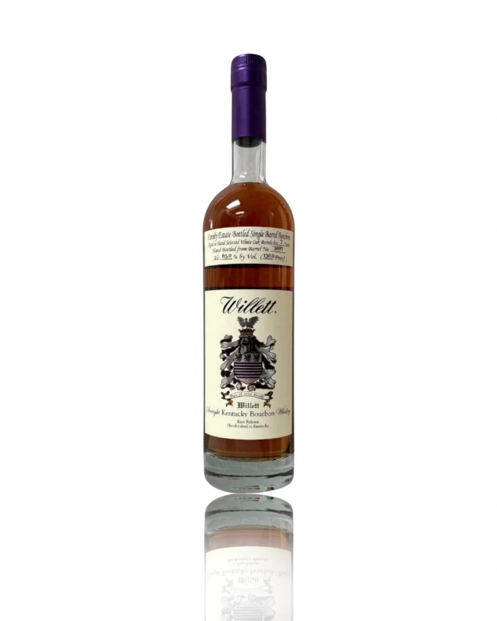 Willett Family Estate Bottled Single-Barrel #3887 Seven's Reckoning 7 Year Old Straight Bourbon Whiskey 750ml — Willett