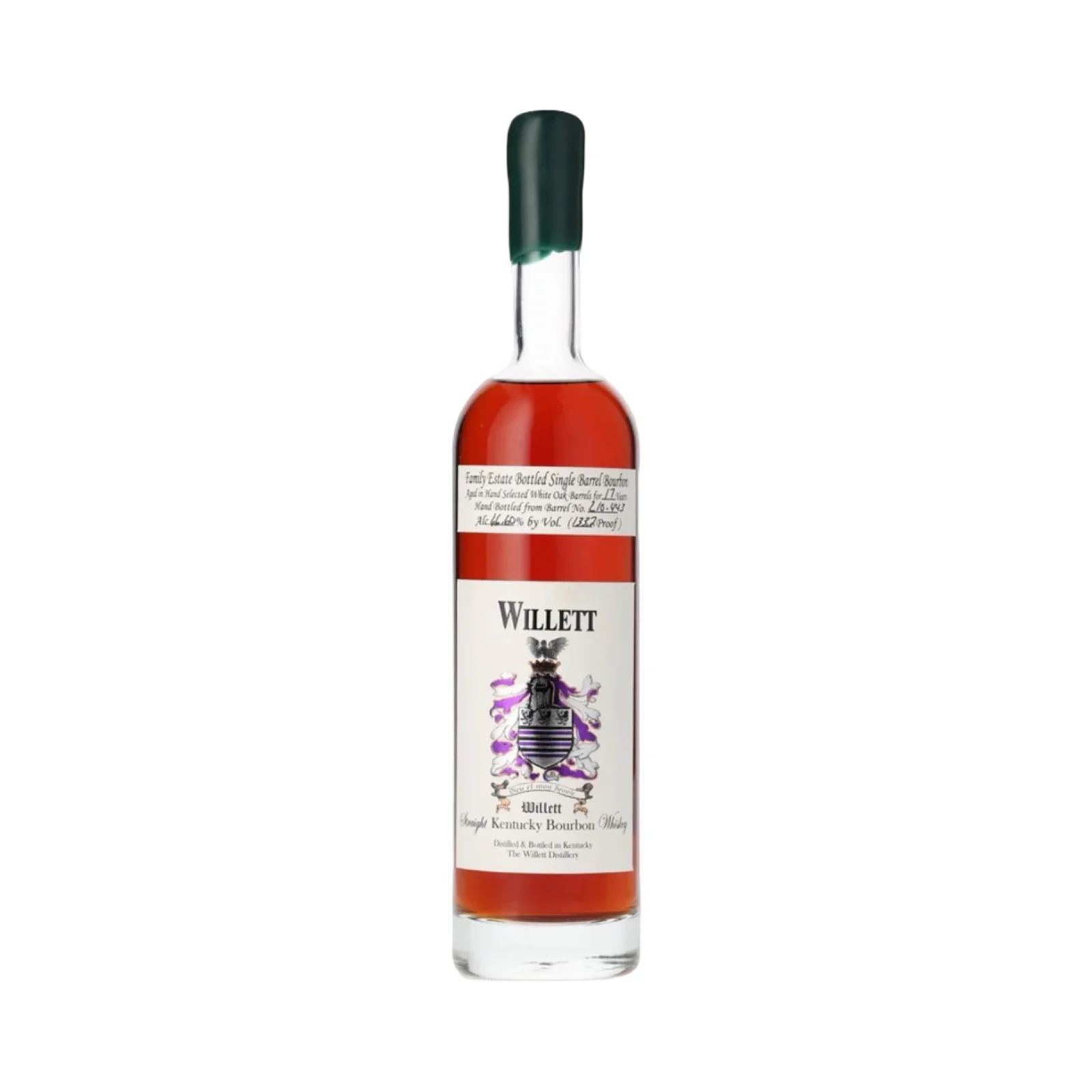 Willett Family Estate Reid & Emerald 17 Year Old Private Barrel L10-443 Selection Cask Strength Straight Bourbon Whiskey — Willett