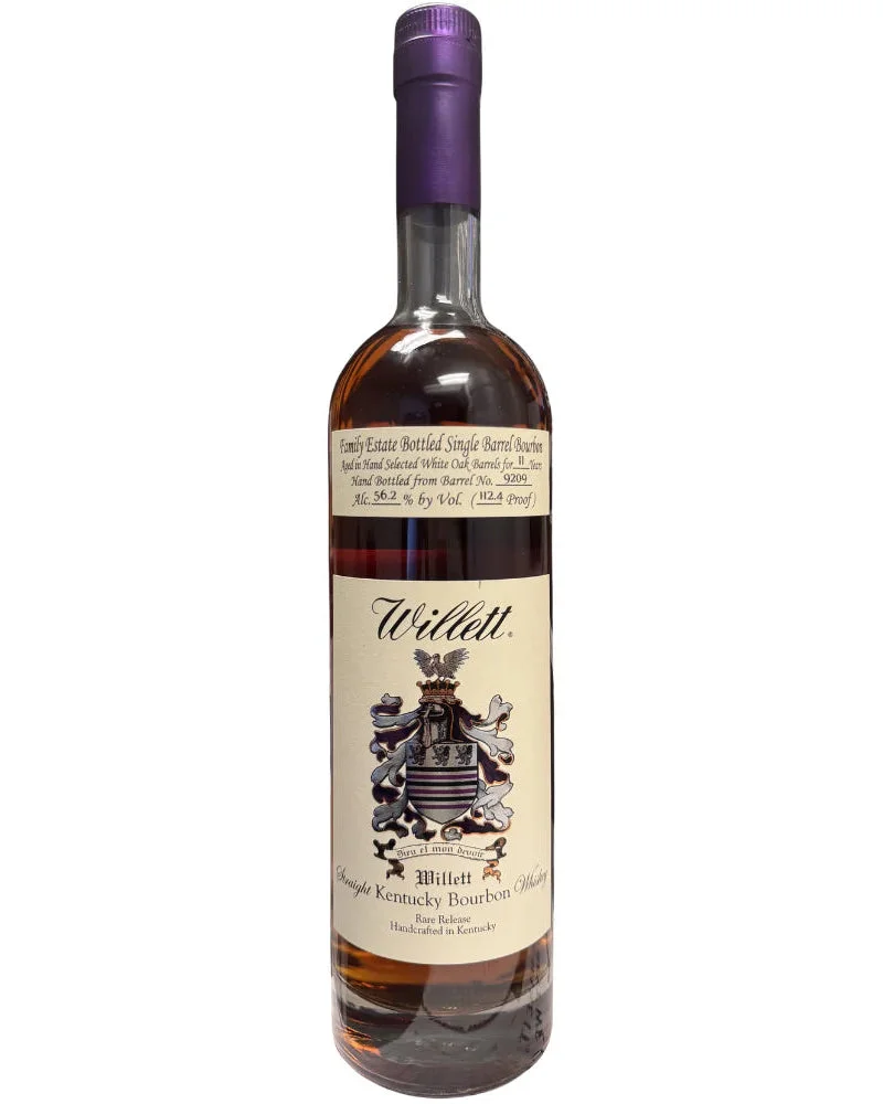 Willett Family Estate Single Barrel 11 Year Old This is the West Coast Way 112.4 Proof Kentucky Straight Bourbon Whiskey — Willett