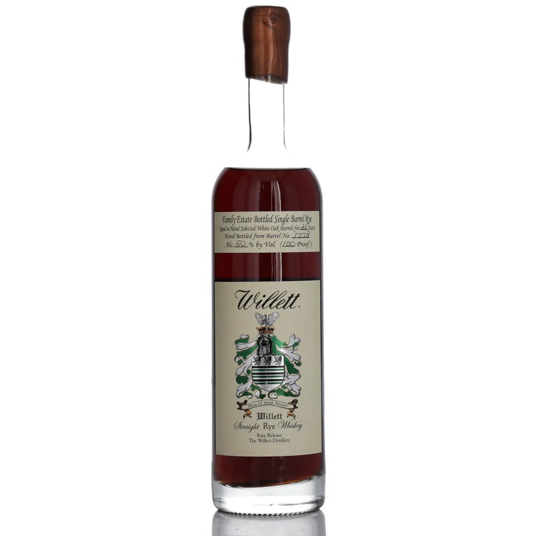 Willett Family Estate Single Barrel 25 Year Rye Copper Wax 750 mL — Willett