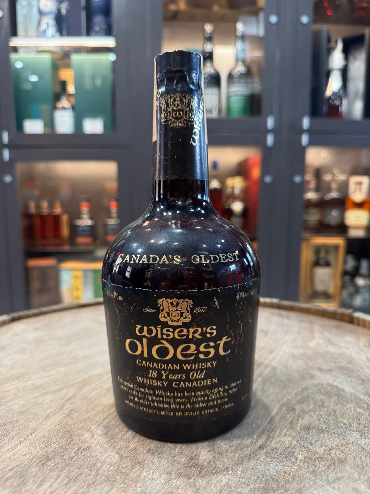 Wiser's Oldest 18 Year Old Canadian Whisky (1958) — Wiser's Oldest