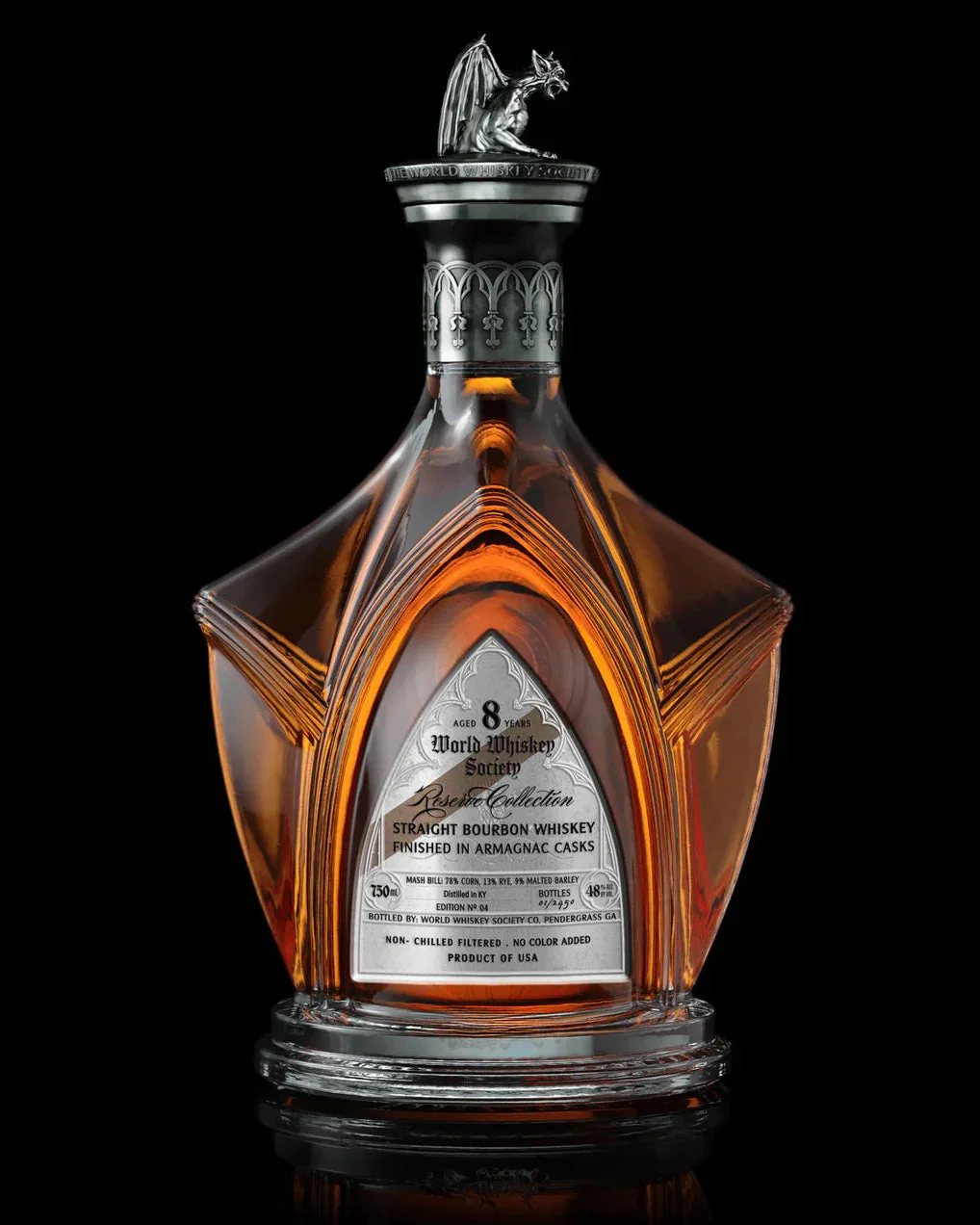 World Whiskey Society Reserve Collection Armagnac Casks Finished 8 Year Old Kentucky Straight Bourbon Whiskey — World Whiskey Society