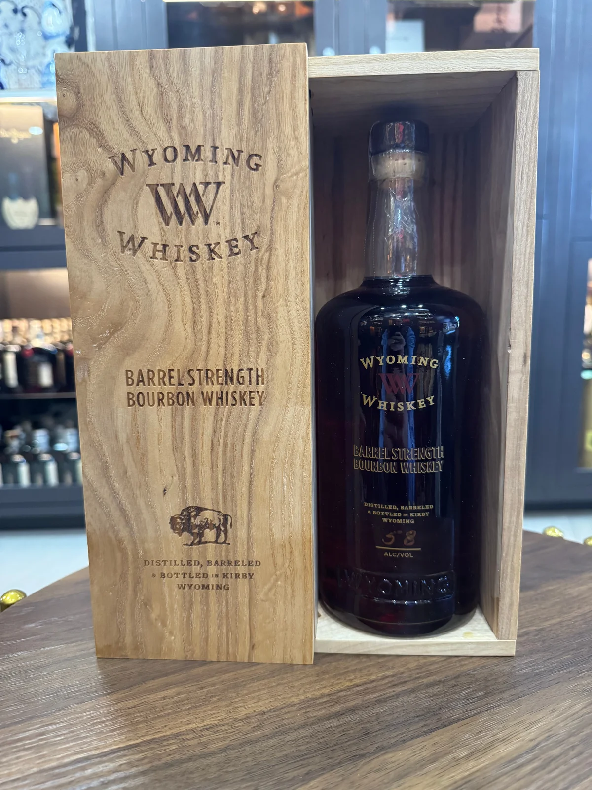 Wyoming Whiskey Barrel Strength Bourbon — Wyoming Whiskey