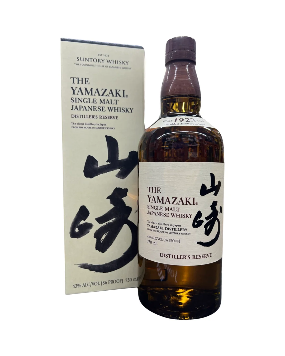 Yamazaki Distiller's Reserve Single Malt Whisky 750ml — Suntory